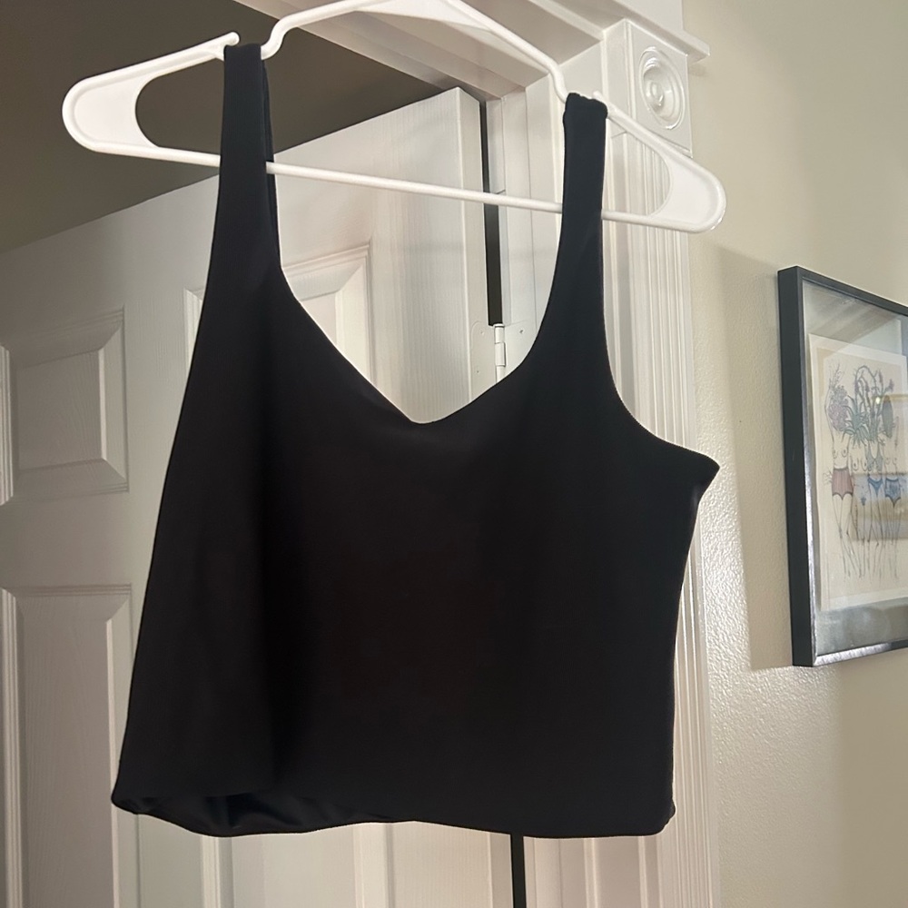 Express Black Women's Crop Top